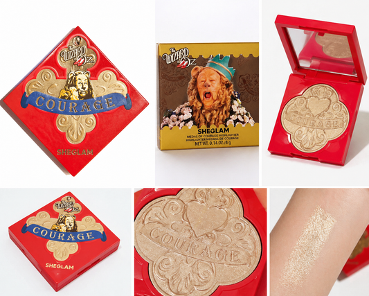 SHEGLAM The Wizard of Oz Highlighter – Courage Lighter Medal of Courage Highlighter – Glow Face Powder 4g