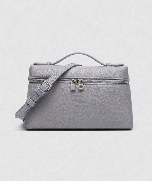 Women’s Grey Box Crossbody Bag