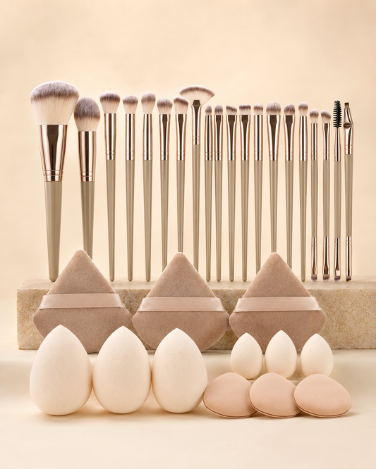 Complete Makeup Brush and Blender Set