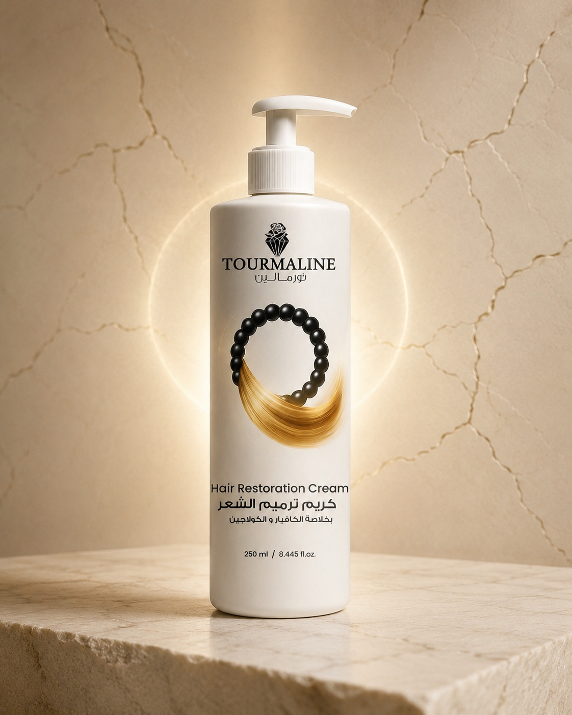 Tourmaline Hair Restoration Cream 250ml โ Hair Repair Care Cream
