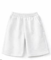 Kids 2-Piece Textured Summer Set โ White Short Sleeve T-Shirt & Knee Length Shorts โ Casual Minimal Outfit