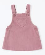 Baby Girls Pink Corduroy Pinafore Dress & Polka Dot Top Set โ 2 Piece Cute Casual Outfit