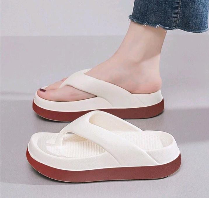 Women’s Platform Cross Strap Slide Sandals
