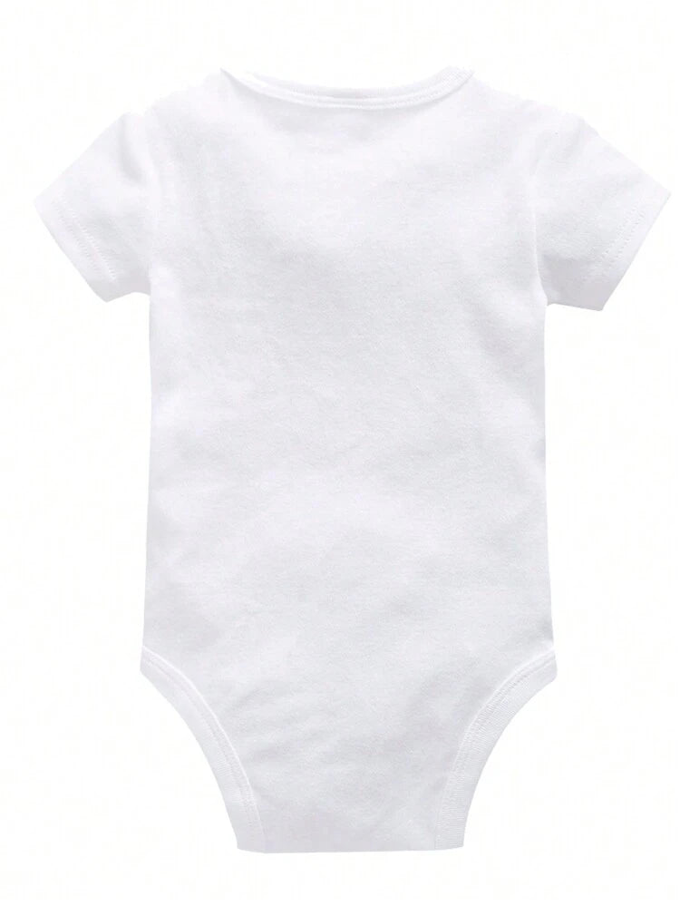 Baby 3-Pack Short Sleeve Basic Bodysuits – Solid Cotton Everyday Onesie Set