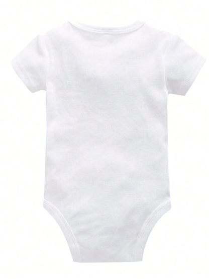 Baby 3-Pack Short Sleeve Basic Bodysuits – Solid Cotton Everyday Onesie Set