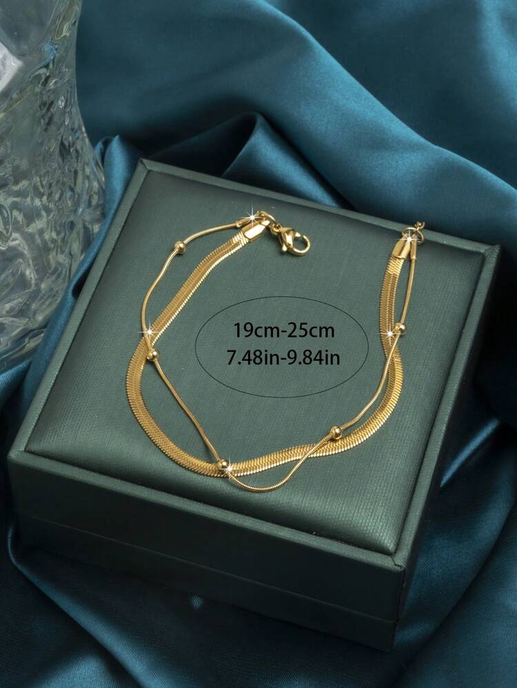 Gold Snake Chain Anklet for Women