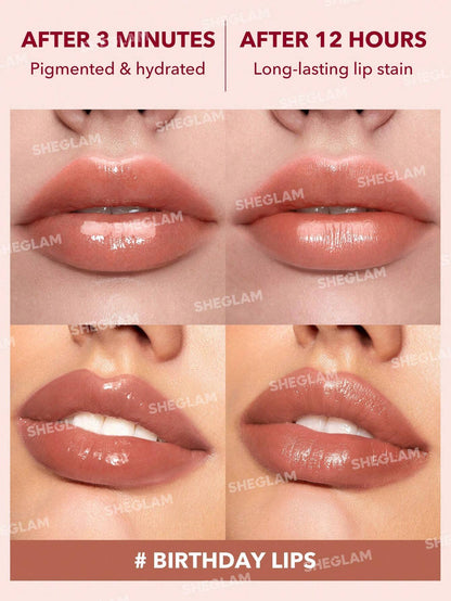 SHEGLAM Glossy Lip Color – Birthday Lips