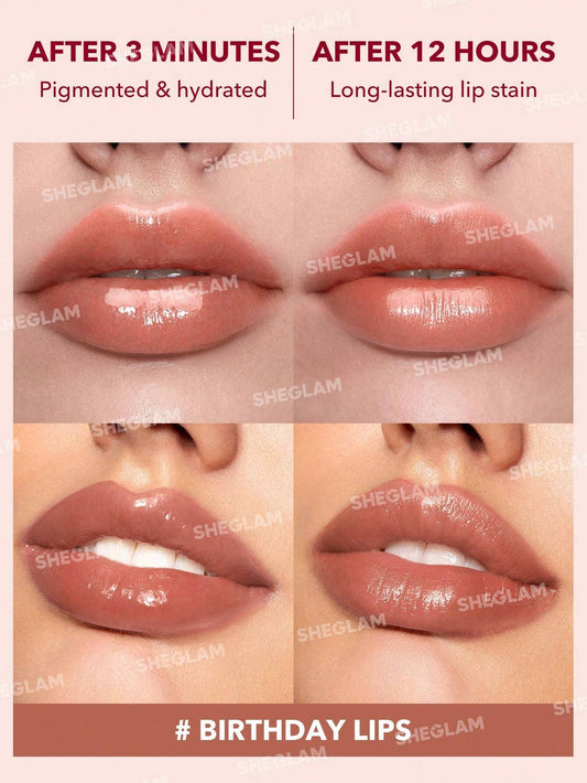 SHEGLAM Glossy Lip Color – Birthday Lips