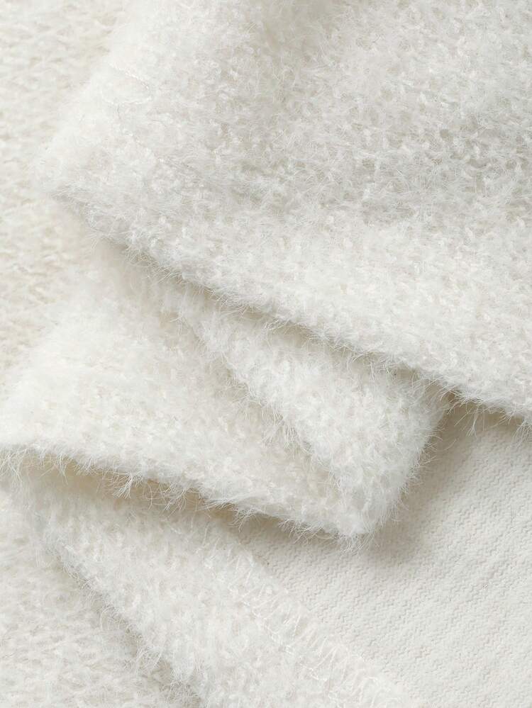 Soft Knit Cropped Cami with Matching Cardigan Set – Cream