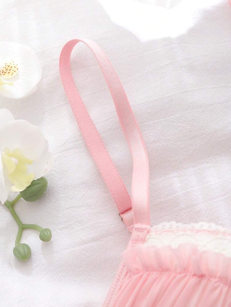 Pink Ruched Push Up Bra for Women – Underwire Padded Bra – Soft Feminine Shein Style Lingerie