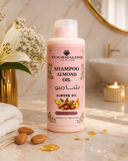 Tourmaline Shampoo Collection –Marrow Oil, Almond Oil, Argan Oil & Shea Butter