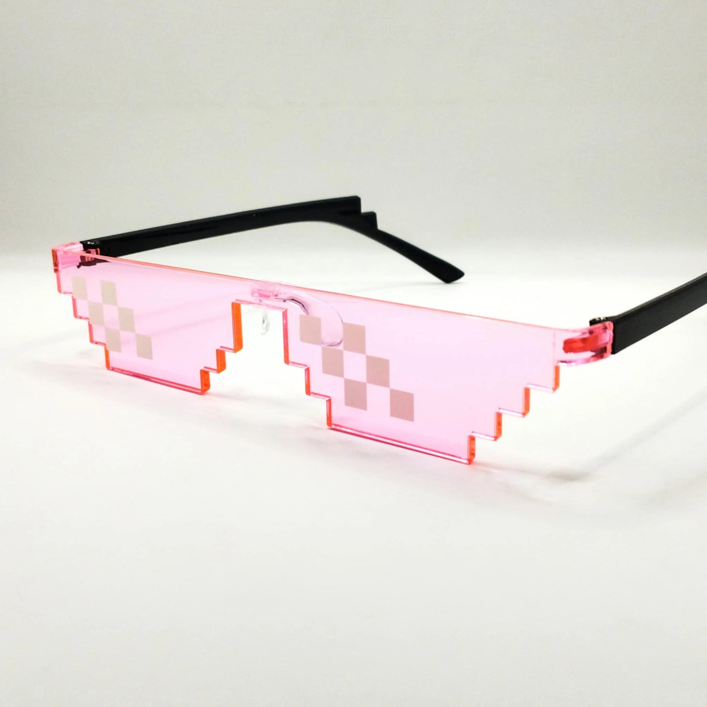 Pixel-Style Gaming Glasses â€“ Unique and Trendy Fashion Statement