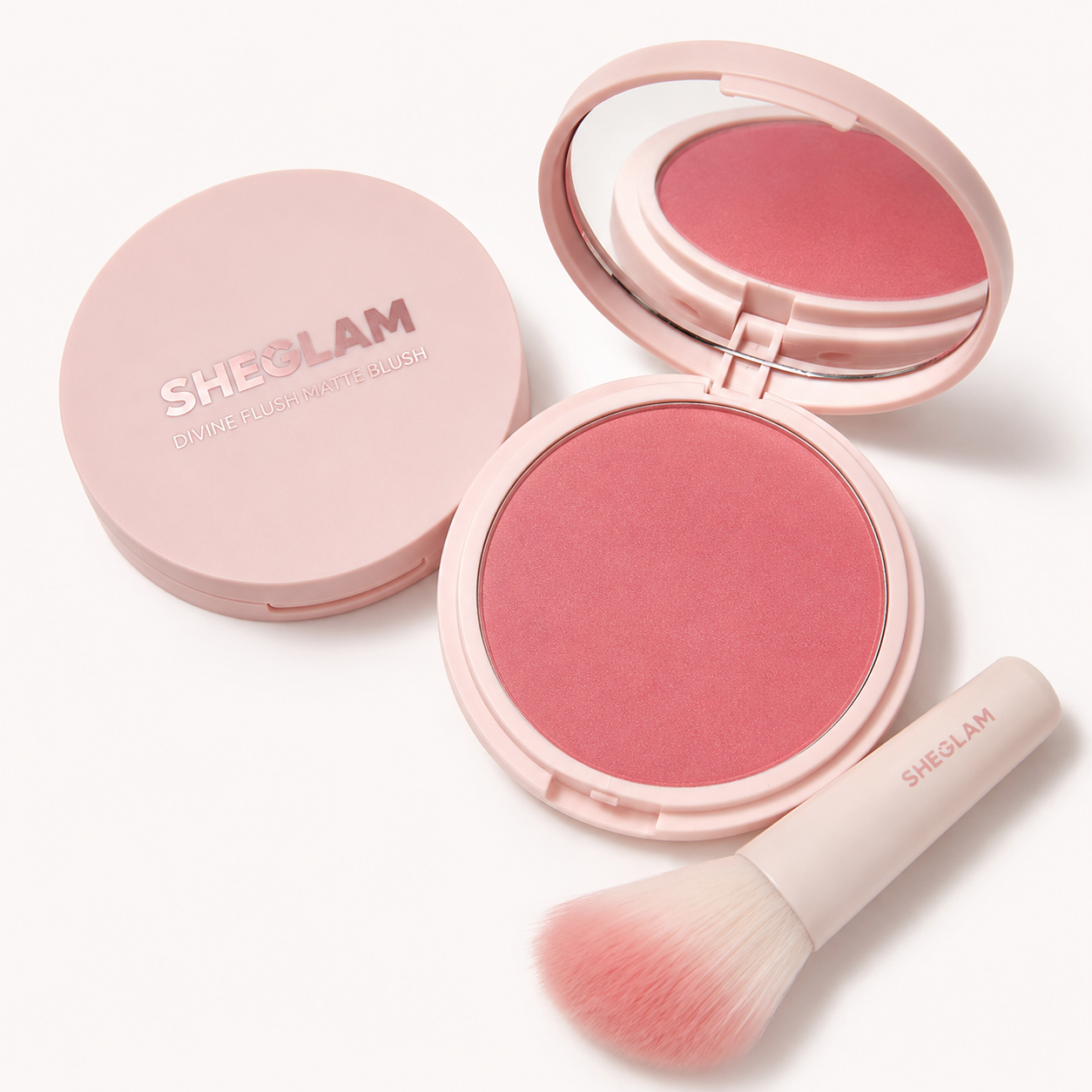 SHEGLAM Divine Flush Matte Blush Insta Flame