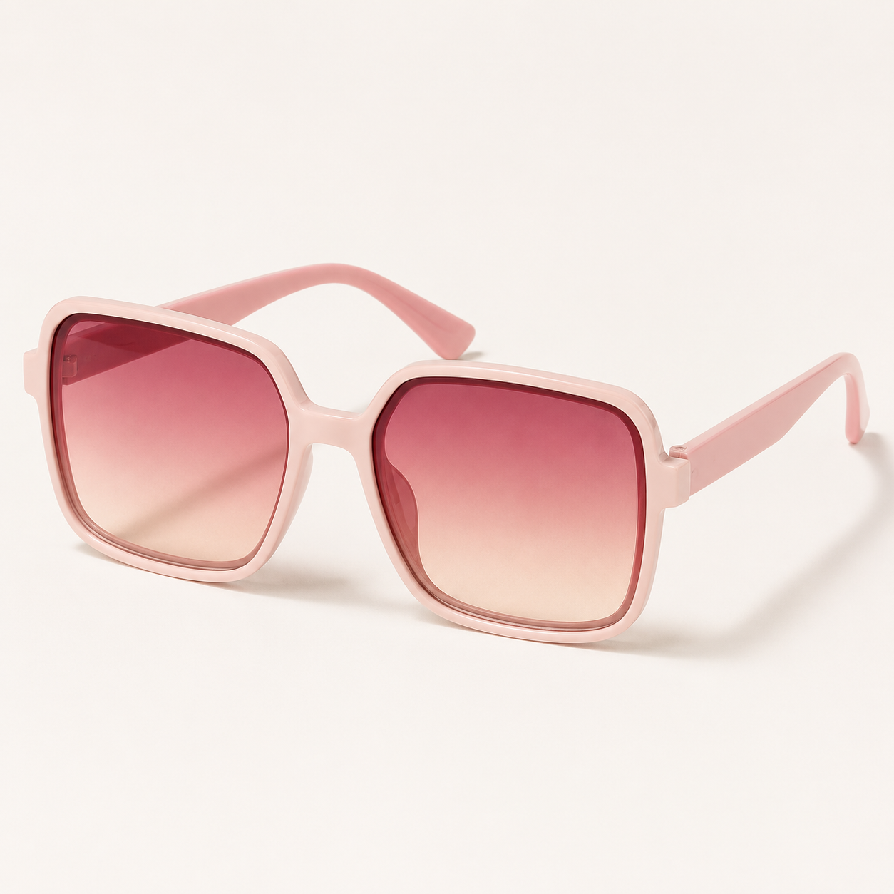 SHEIN Pink Oversized Square Sunglasses – Fast Delivery in 5 Days