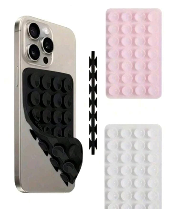 Reusable Silicone Phone Suction Grip Pad