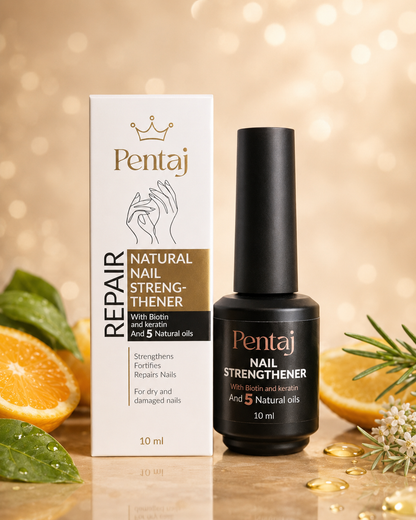 Pentaj Natural Nail Strengthener 10ml – Repair Nail Care Treatment