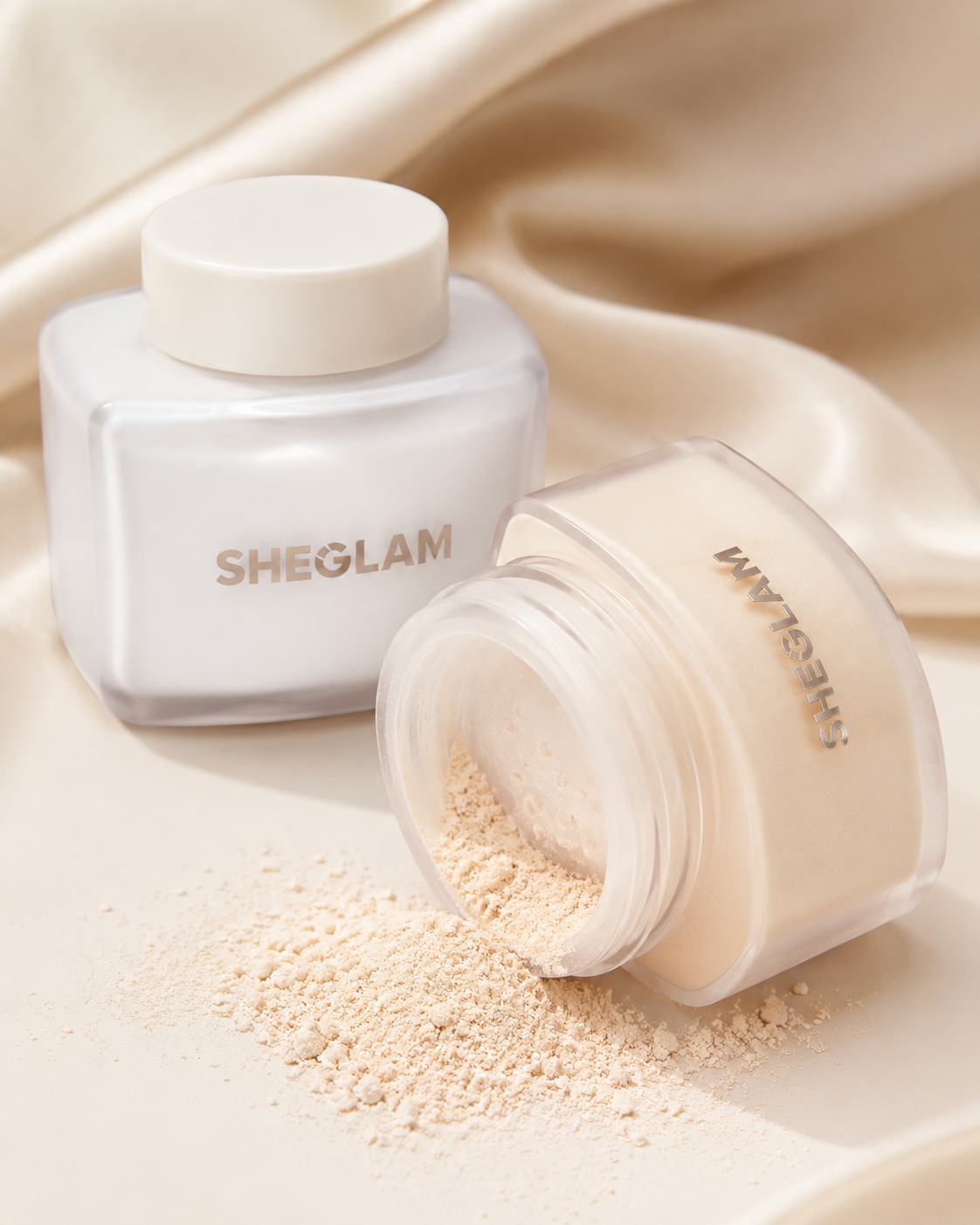 SHEGLAM Translucent Blur Powder, Lightweight Loose Setting Powder 30g for Smooth Makeup Finish
