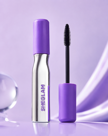 SHEGLAM Volume Mascara, Purple Tube Lash Mascara for Fuller Defined Lashes
