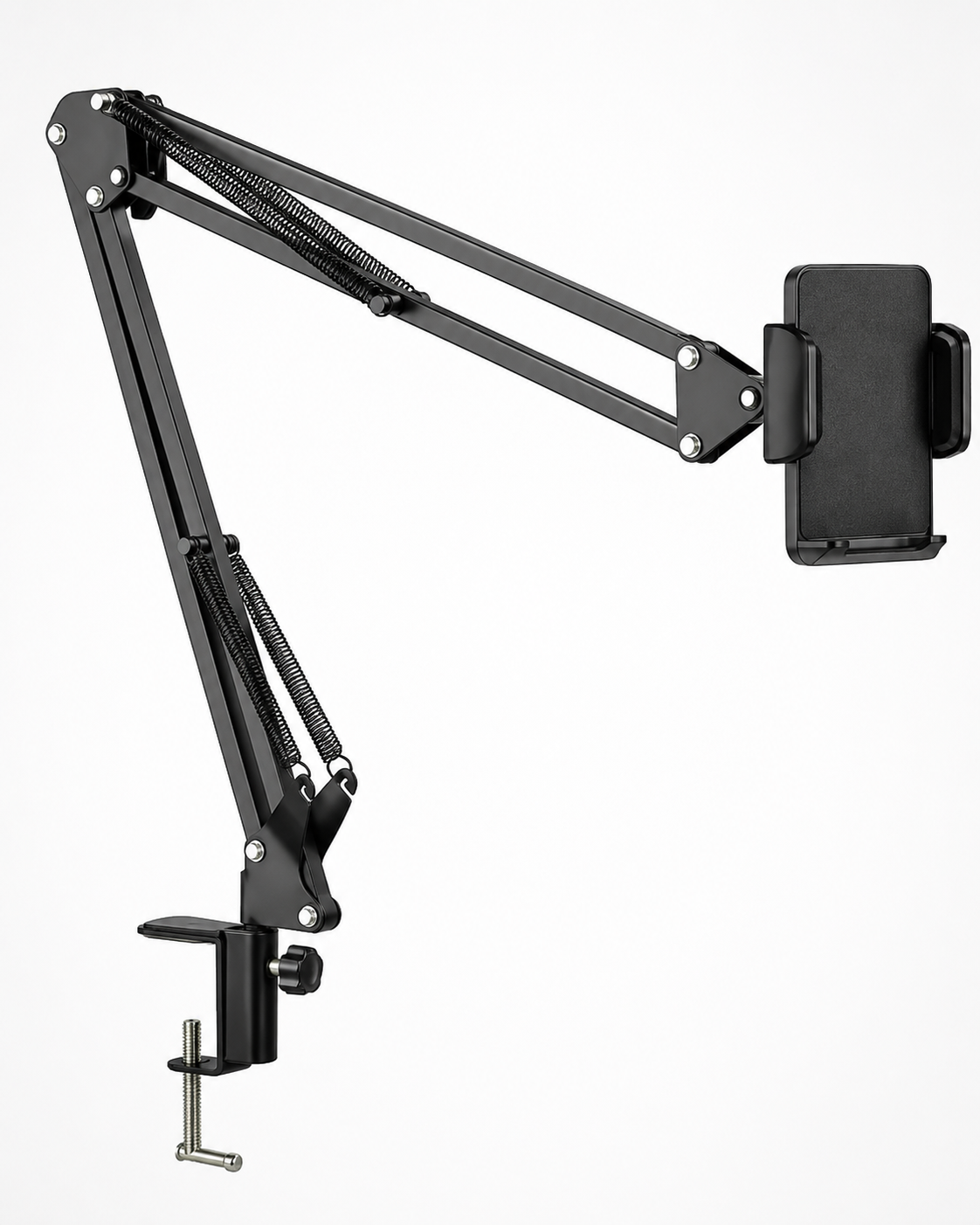 Adjustable Desk Clamp Phone Holder Arm