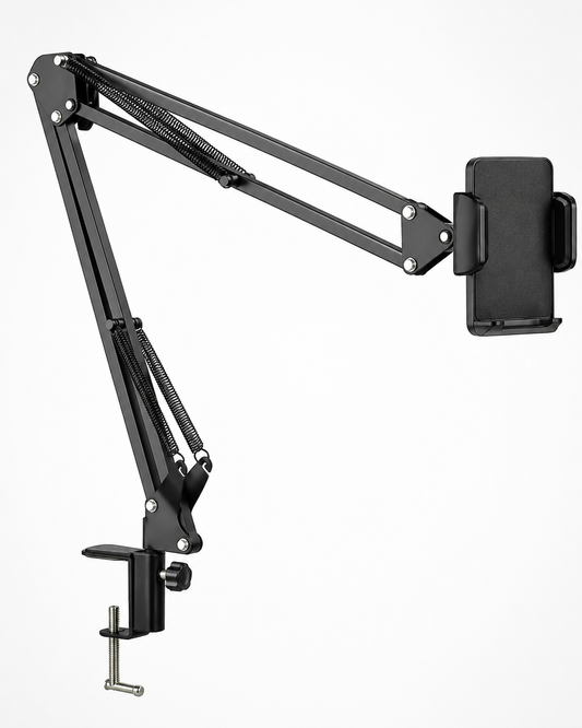 Adjustable Desk Clamp Phone Holder Arm