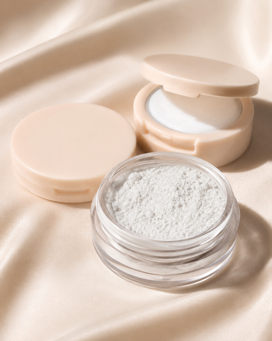 SHEGLAM Blur & Lift Setting Powder Duo – Translucent, Lightweight Brightening Loose Powder