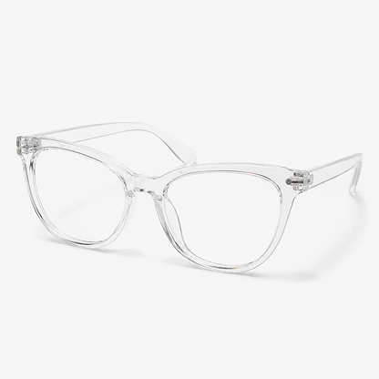 SHEIN Transparent Cat-Eye Blue Light Glasses – Fast Delivery in 5 Days