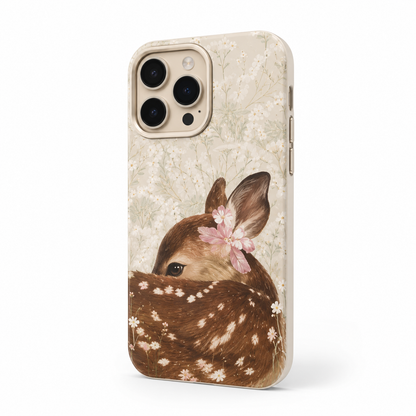 SHEIN iPhone 15 Floral Deer Phone Case – Cute Protective Soft Phone Cover, SHEIN Fast Delivery in 5 Days
