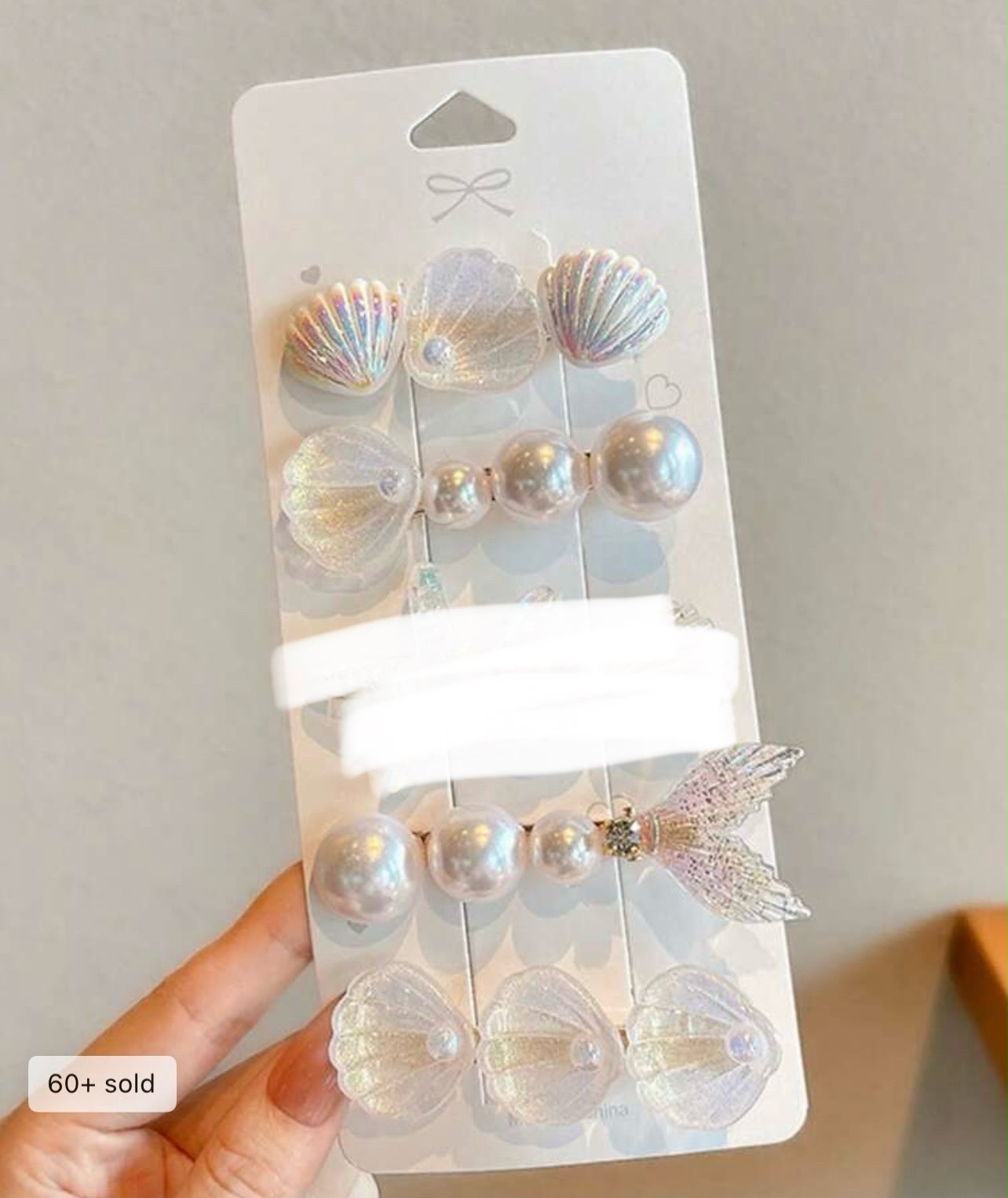 Mermaid Shell Hair Clips Set – 6pcs / 7pcs Ocean Pearl Clips, SHEIN Fast Delivery in 5 Days