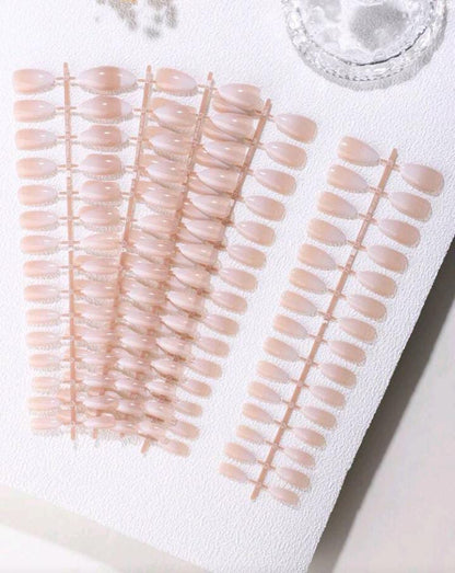 Nude Pink Short Press-On Nails Set