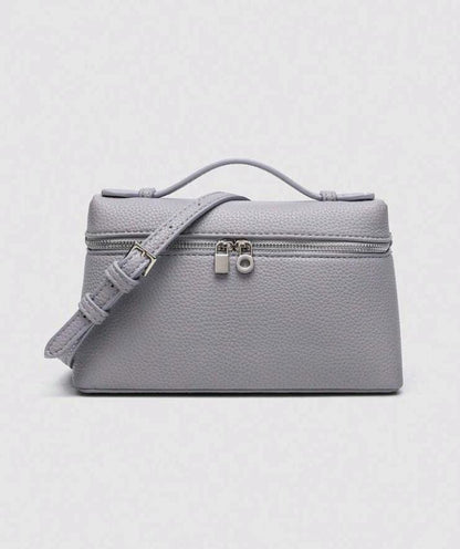 Women’s Grey Box Crossbody Bag