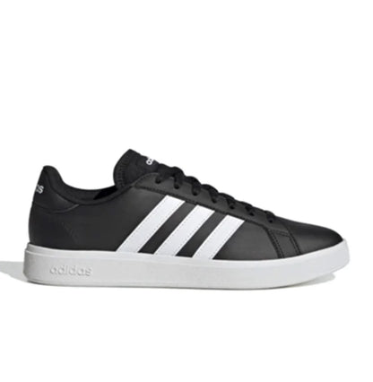 Original Adidas Black Casual Sneakers – White Stripes Lace Up Shoes