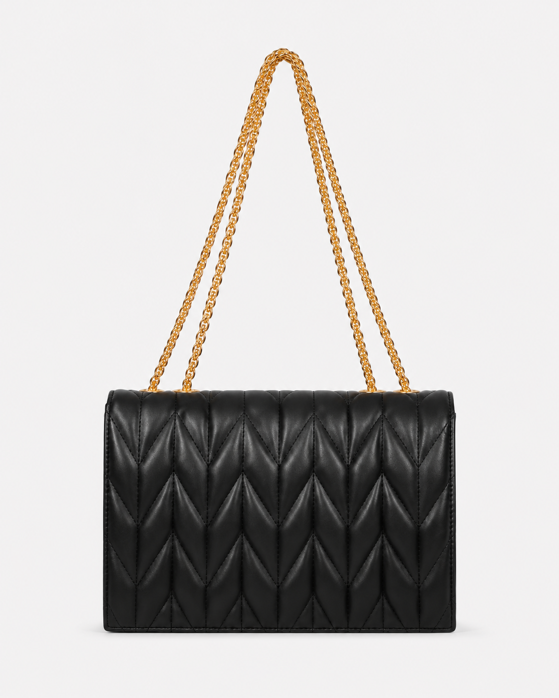 Women’s Black Quilted Chain Shoulder Bag - SHEIN Fast Delivery in 5 Days