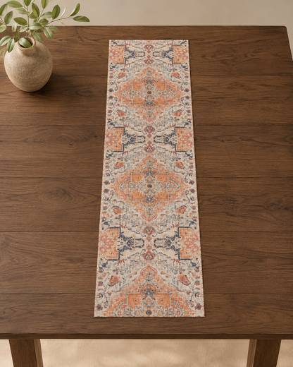 Vintage Pattern Table Runner – 130 cm
