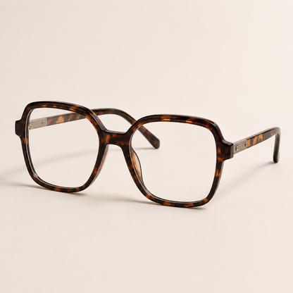 SHEIN Tortoiseshell Oversized Fashion Glasses – Fast Delivery in 5 Days