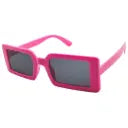 90s Vibe Shades â€“ Retro Rectangle Frame in Bold Yellow