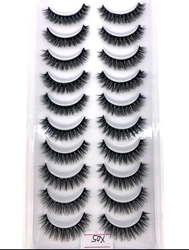 10 Pairs Dramatic False Eyelashes Set