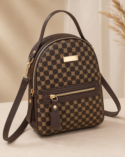 Women’s Brown Monogram Mini Backpack