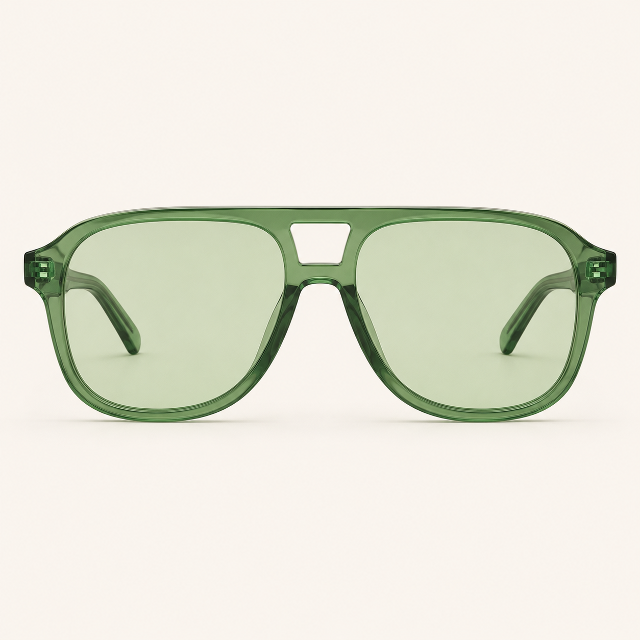 SHEIN Green Oversized Aviator Style Sunglasses – Fast Delivery in 5 Days