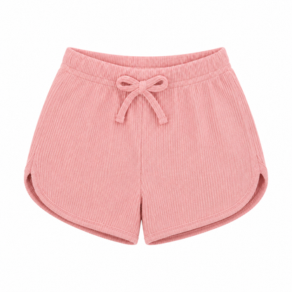 Girls Ribbed Drawstring Shorts – 5 Years, SHEIN Fast Delivery in 5 Days