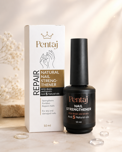 Pentaj Natural Nail Strengthener 10ml – Repair Nail Care Treatment