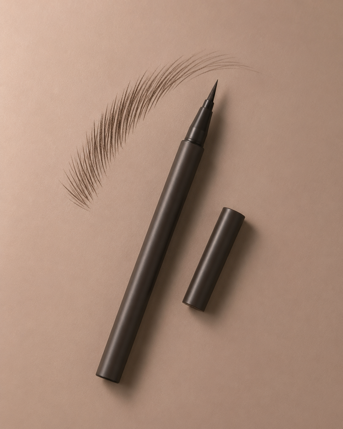 SHEGLAM Liquid Brow Pen – Espresso, Fine Tip Eyebrow Pen for Natural Hair-Like Brow Strokes