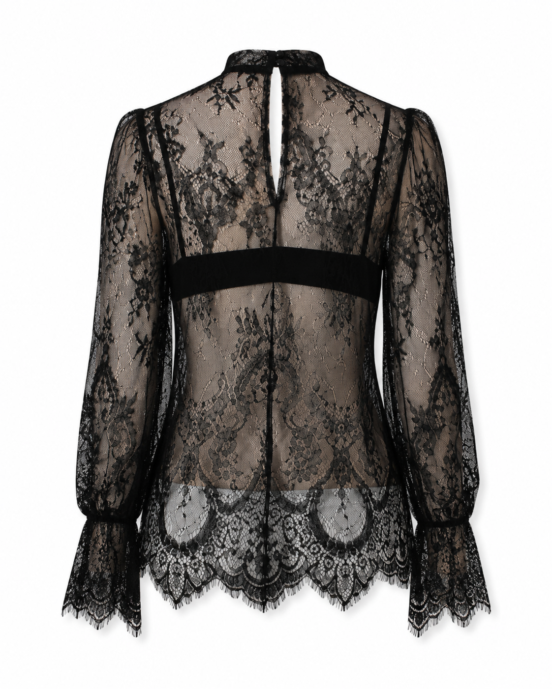 Black Sheer Lace Blouse – SHEIN Fast Delivery in 5 Days