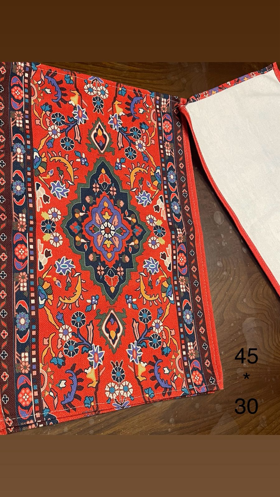 Oriental Pattern Table Mat 45×30 cm – Special Offer – SHEIN Fast Delivery 5 Days