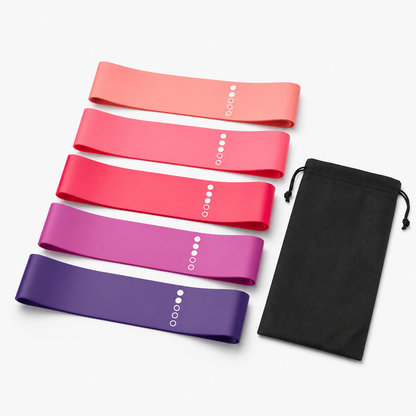 SHEIN  Resistance Bands Set – Colorful Fitness Workout Bands with Carry Bag, SHEIN Fast Delivery in 5 Days