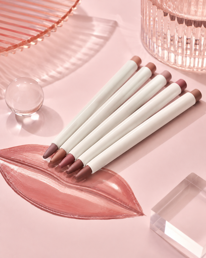 SHEGLAM Plumping Lip Liner – Peach Please, Creamy Lip Defining Pencil for Fuller-Looking Lips