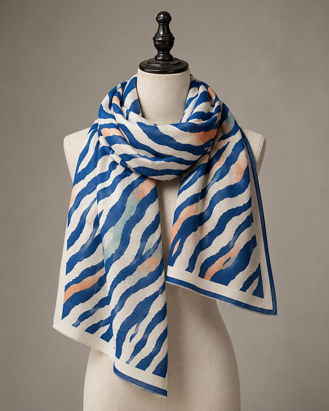 SHEIN Style Women Printed Winter Shawl Scarf