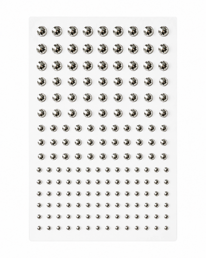 SHEIN Silver Face and Body Gem Stickers