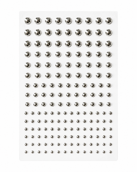 SHEIN Silver Face and Body Gem Stickers