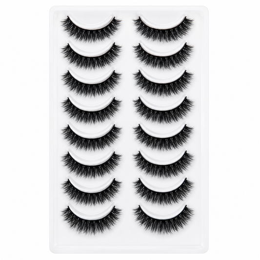 10 Pairs Dramatic False Eyelashes Set