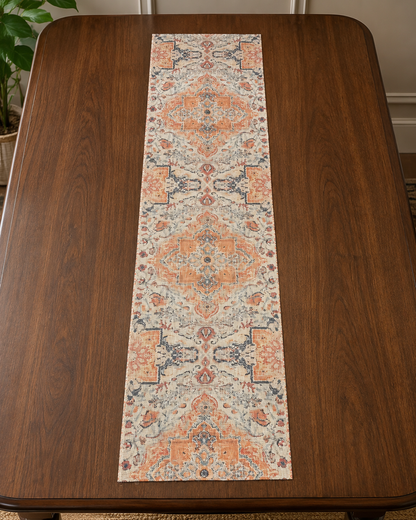Vintage Pattern Table Runner – 130 cm